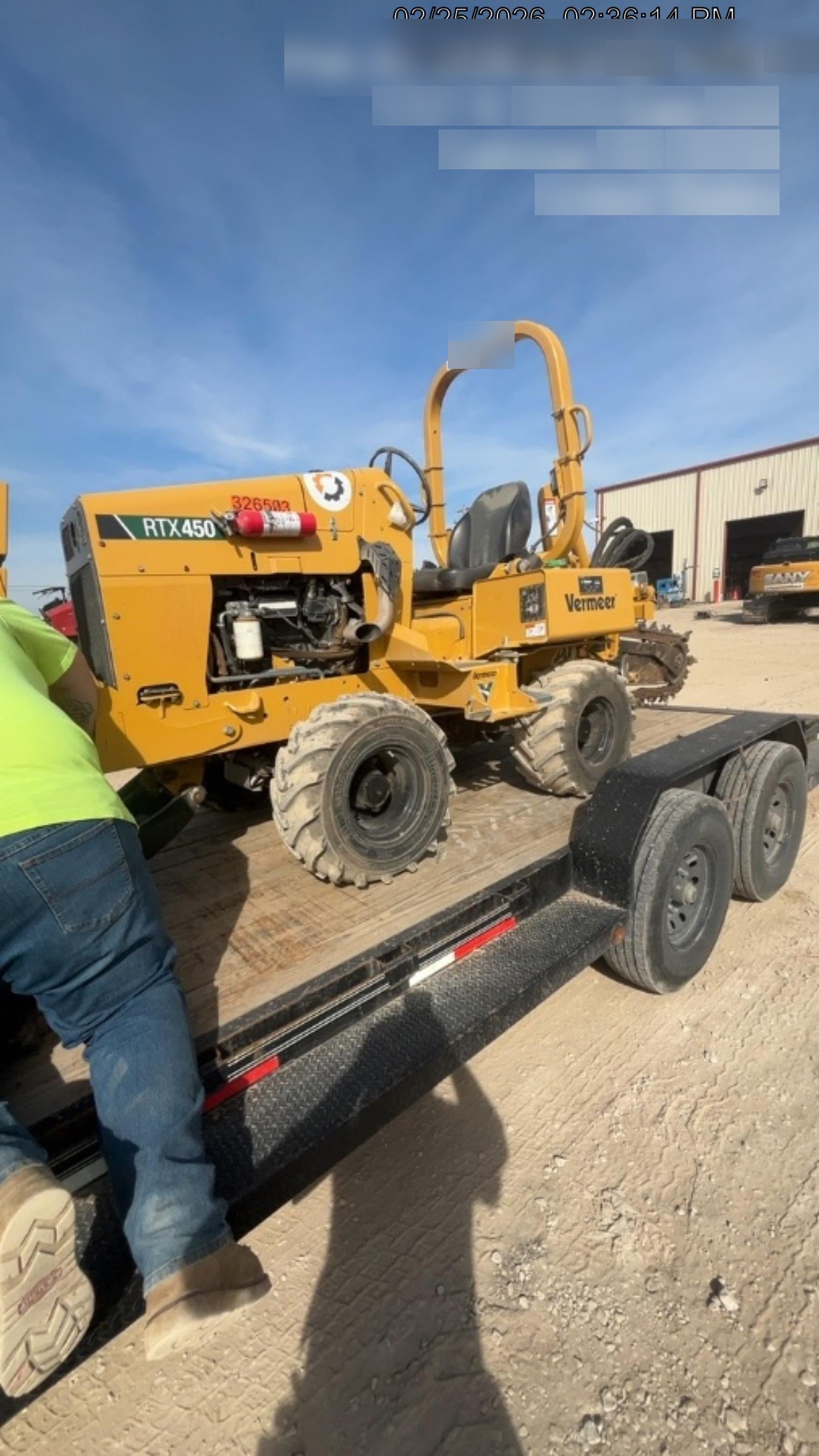 2023 VERMEER RTX450