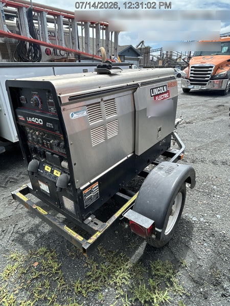 2024 Lincoln Electric LE400 Kubota V1505, Trlr, Cable Rack, Light Kit, ES Decals, T3