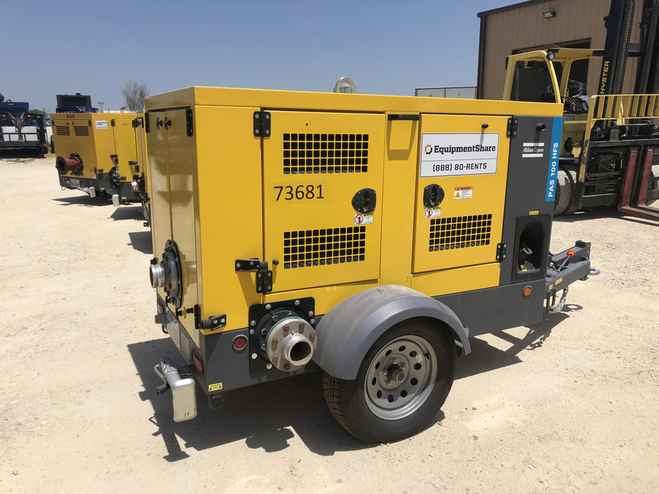 2020 ATLAS COPCO PAS 100 HF CS Enclosed