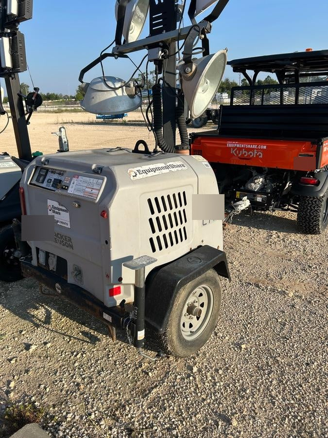2019 Wacker Neuson LTV6L-MH Mobile Light Tower w/Fuel Level Sensor Installed