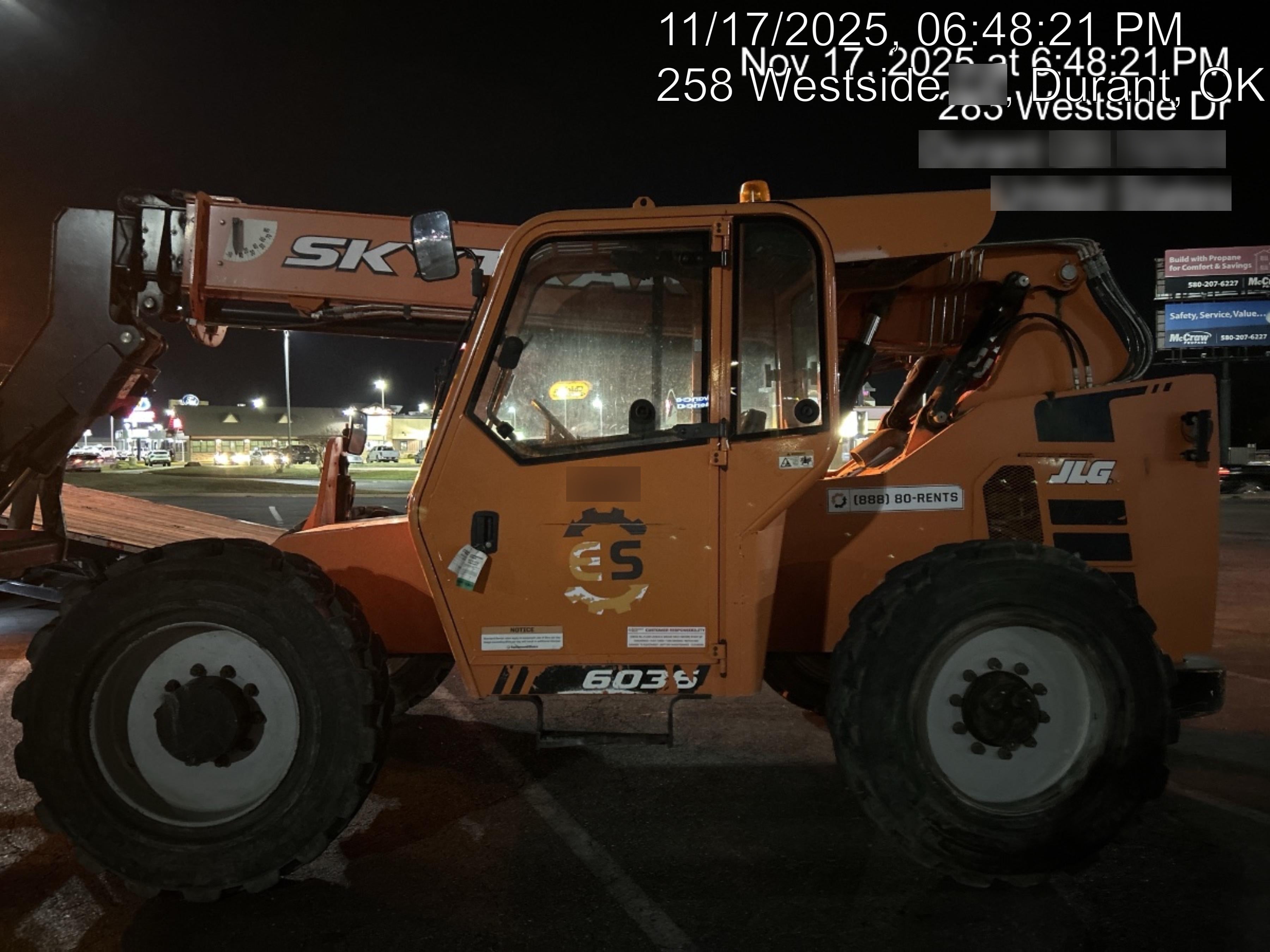 2019 SKYTRAK 6036