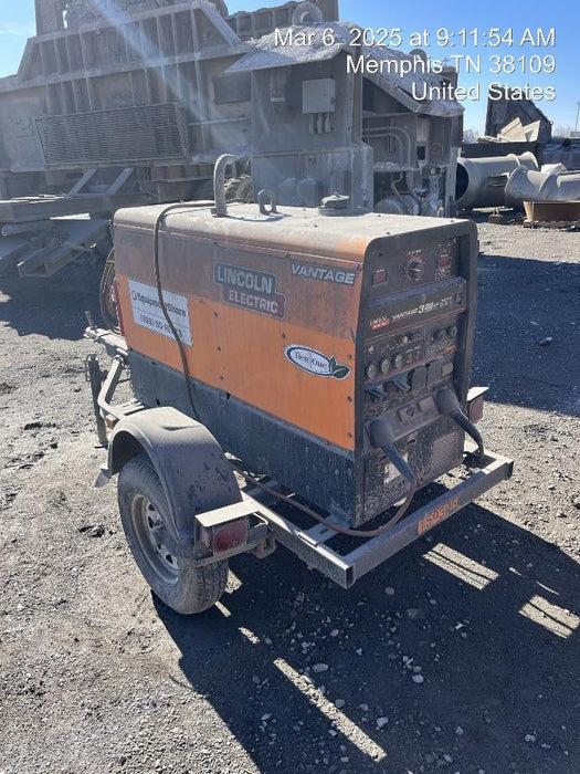 2022 Lincoln Electric LE400 Kubota V1505, Trlr, Cable Rack, Light Kit, ES Decals, T3