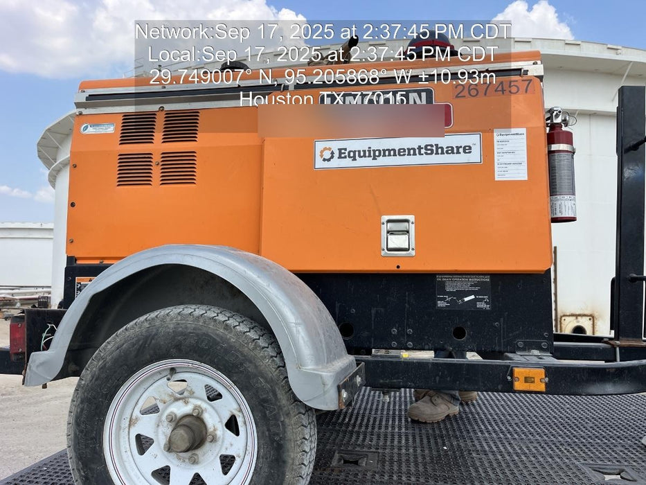 2022 Lincoln Electric LE400 Kubota V1505, Trlr, Cable Rack, Light Kit, ES Decals, T3