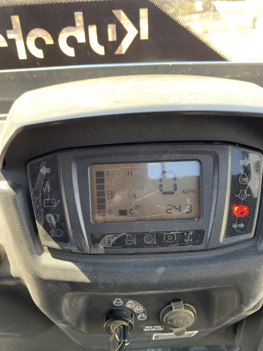 2021 Kubota RTV-X1140W-H Plastic Canopy, Windshield Acrylic Clear, LED Strobe Light, Wire Harness Kit, Back up Alarm