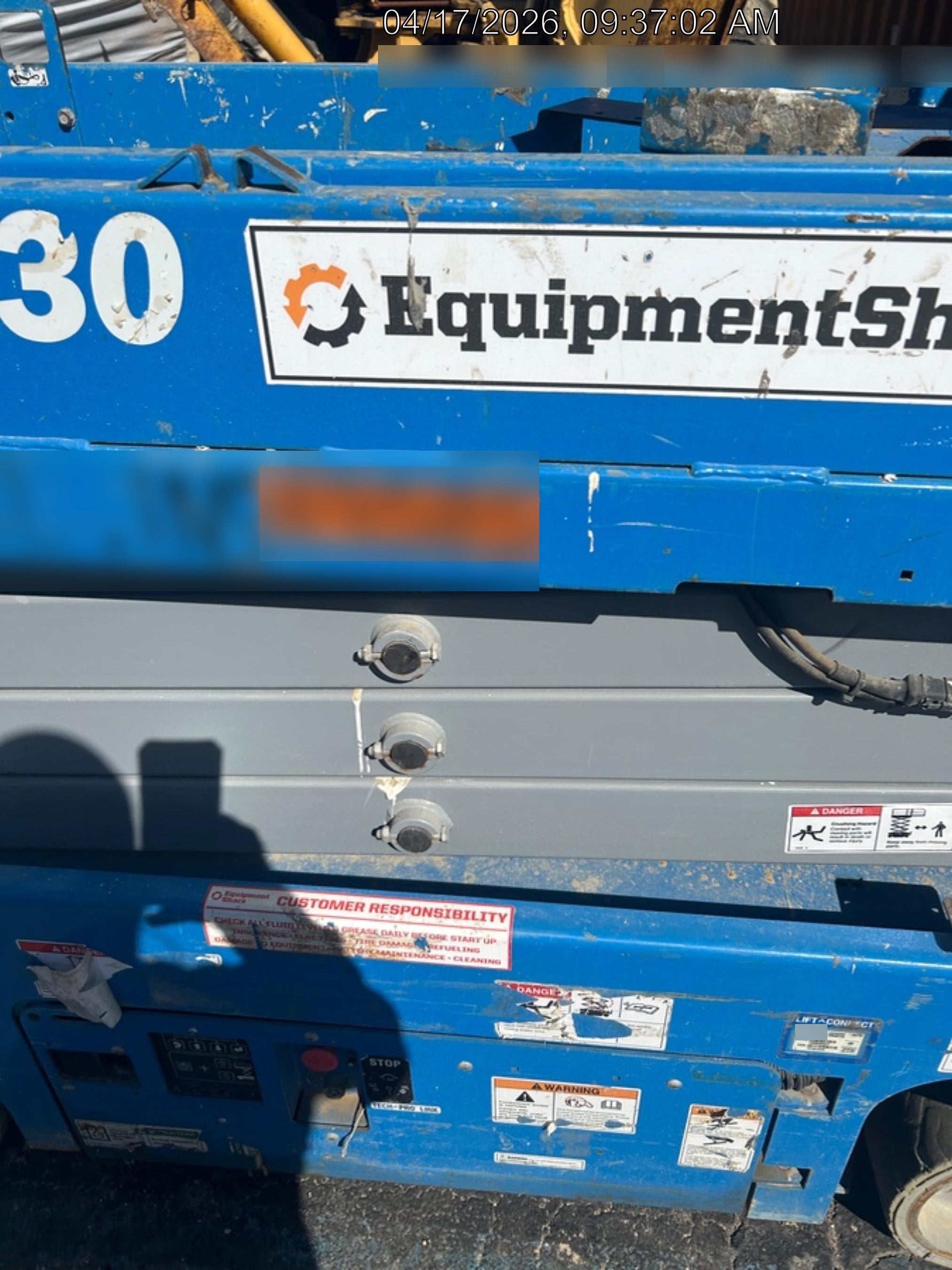 2019 Genie GS-1930 Fixed Rails with Chain Entry