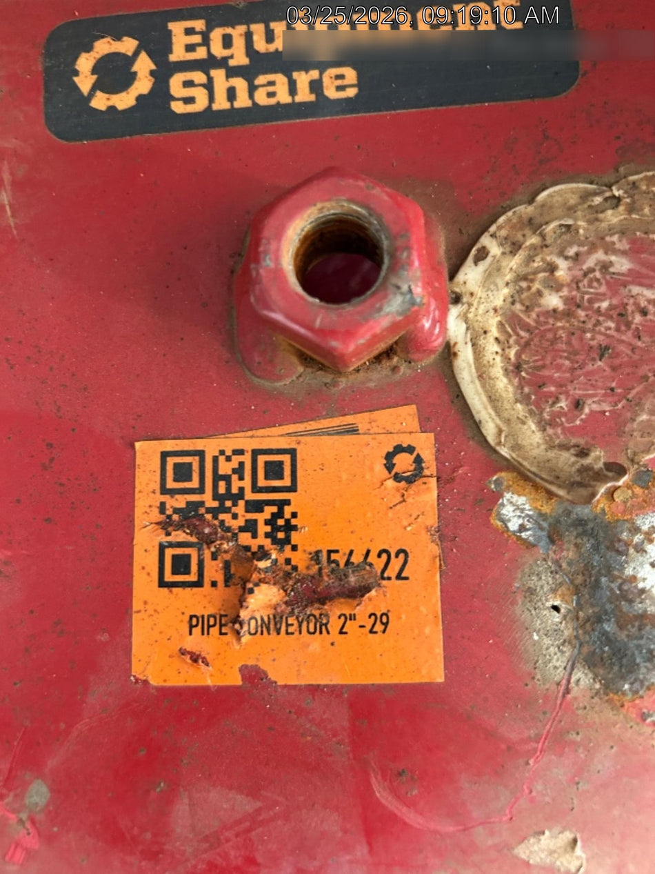 2021 KEY PLANT Pipe Conveyor