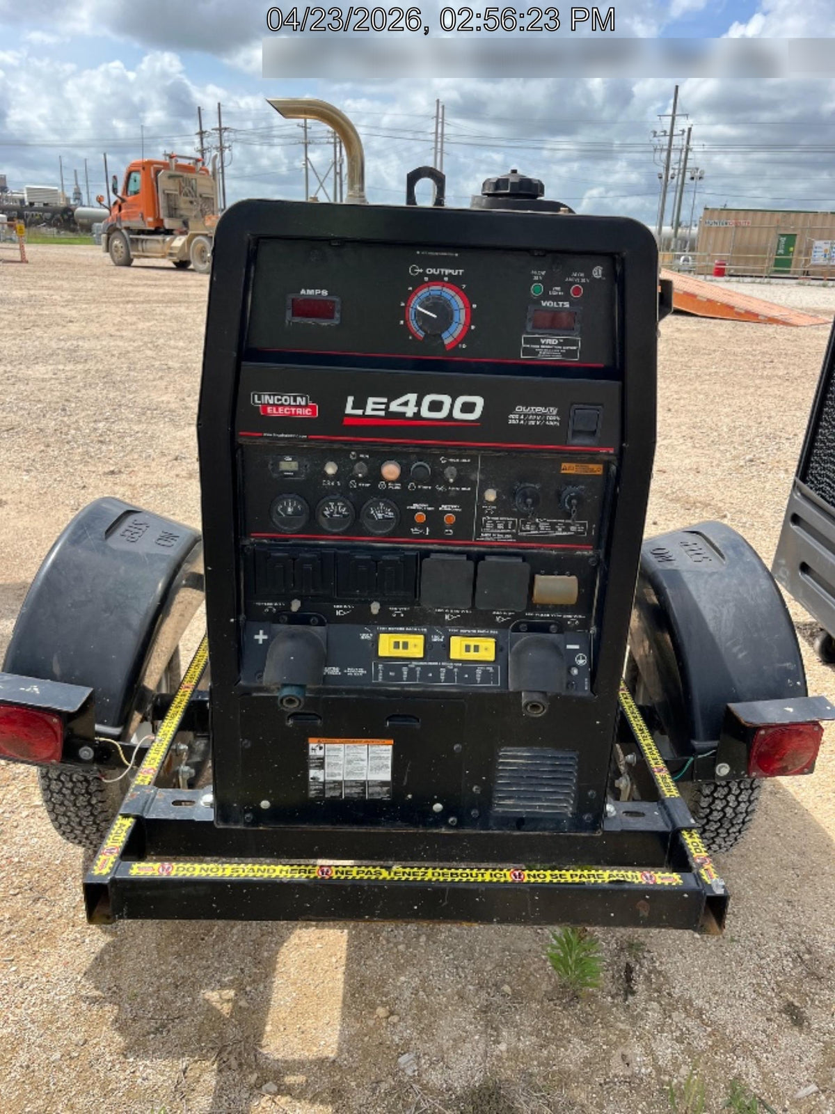 2024 Lincoln Electric LE400 Kubota V1505, Trlr, Cable Rack, Light Kit, ES Decals, T3