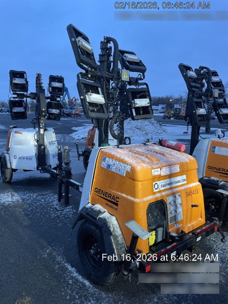 2023 Generac MLT2 Diesel, Flex Switch 120V Input, Powerzone Controller, (4) 320W LED Lights, 4kW Generator, 39.9 Gal Fuel Tank, 2" Ball, T3