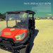 2022 Kubota RTV-X1140W-H Plastic Canopy, Windshield Acrylic Clear, LED Strobe Light, Wire Harness Kit, Back up Alarm