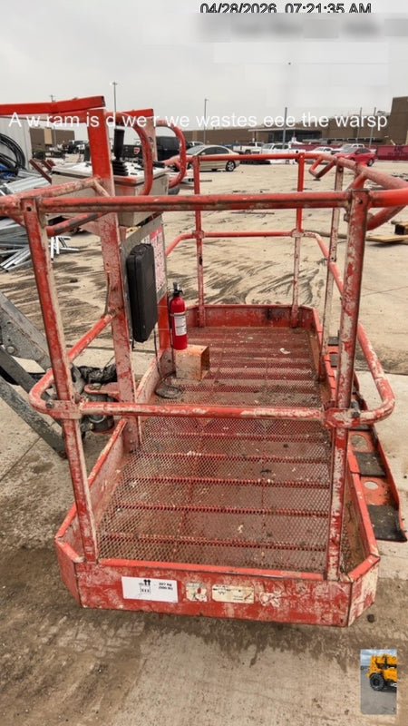 2017 Skyjack SJ45T+ Skyjack 45T, Diesel Engine, Foam Filled Tires,36x96" Platform, Extended Warranty 5yr/5k hr