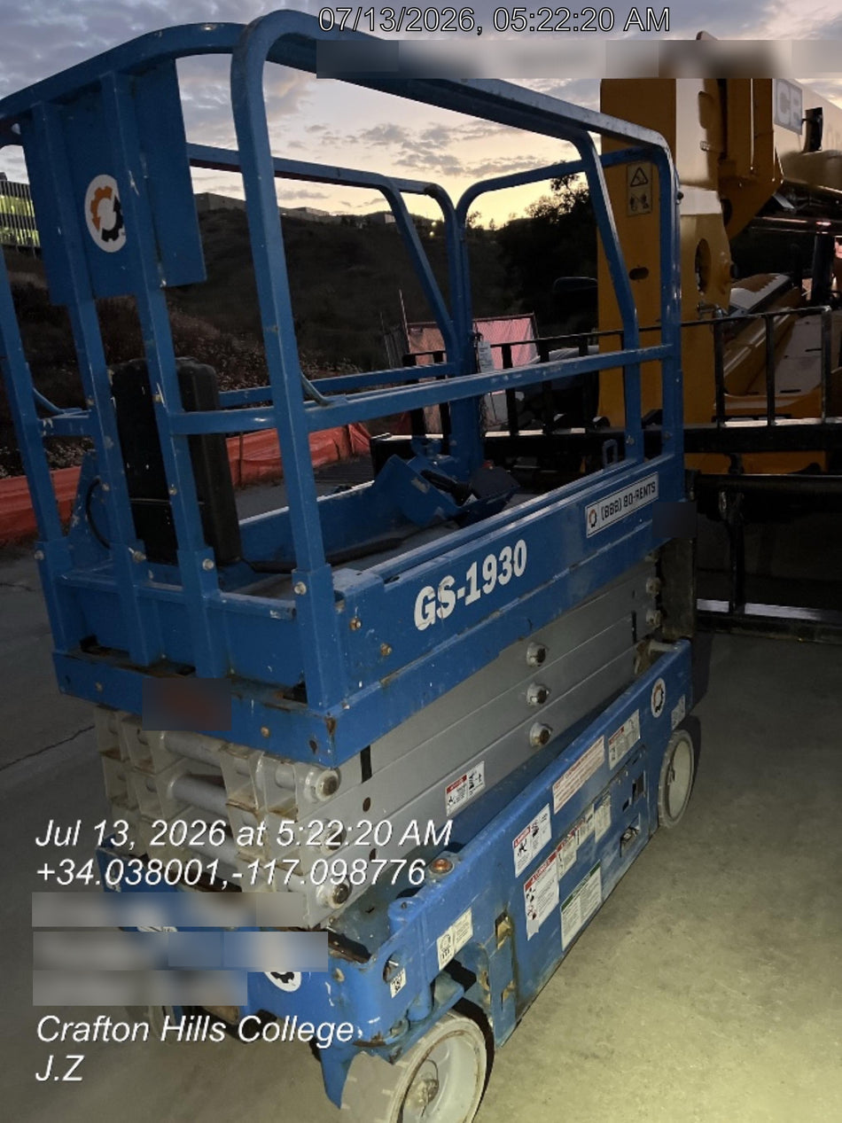 2020 Genie GS-1930 Standard Machine