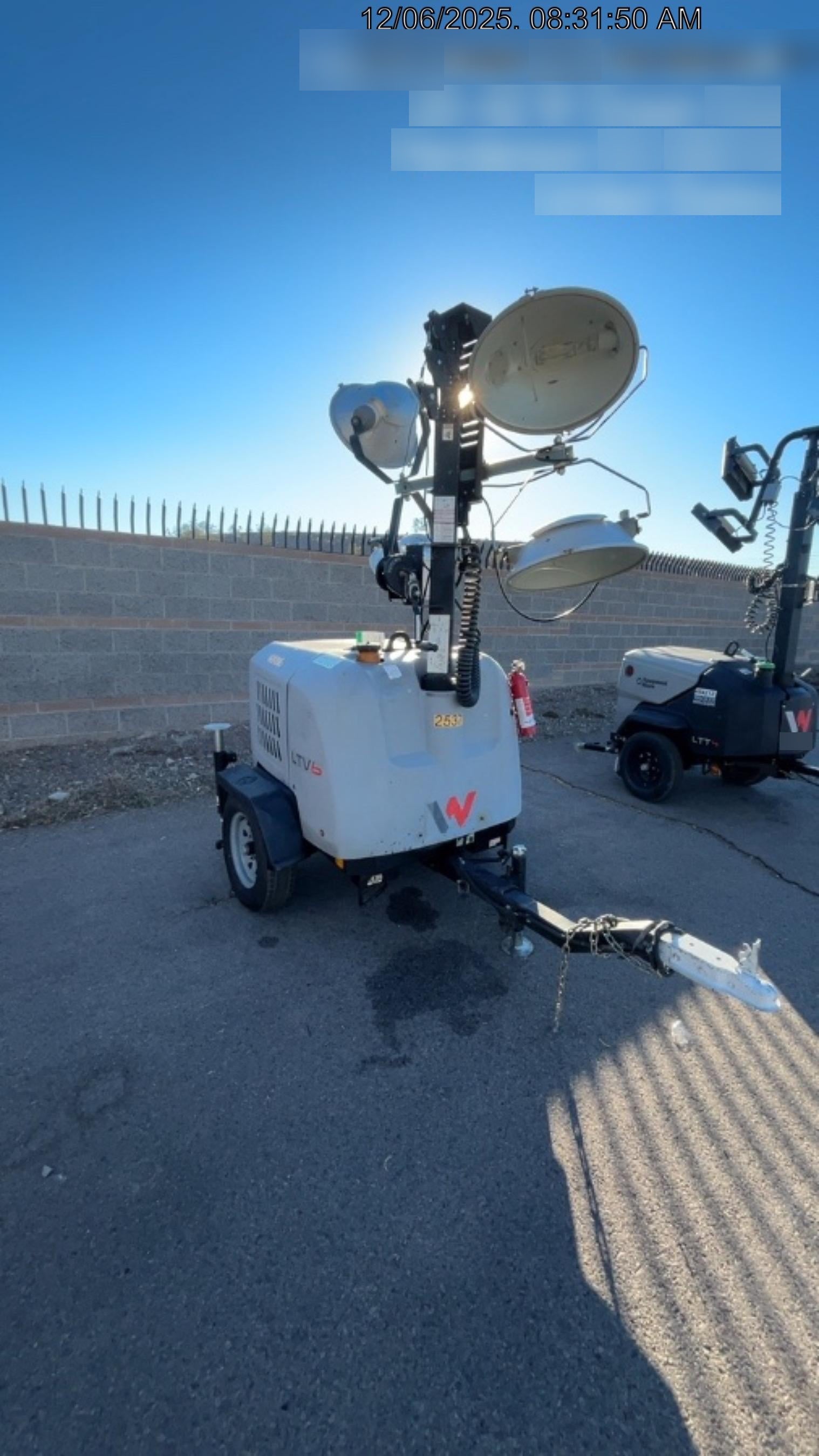 2019 Wacker Neuson LTV6L-MH Standard Options, ES Track Hardware, Fuel Level Sensor