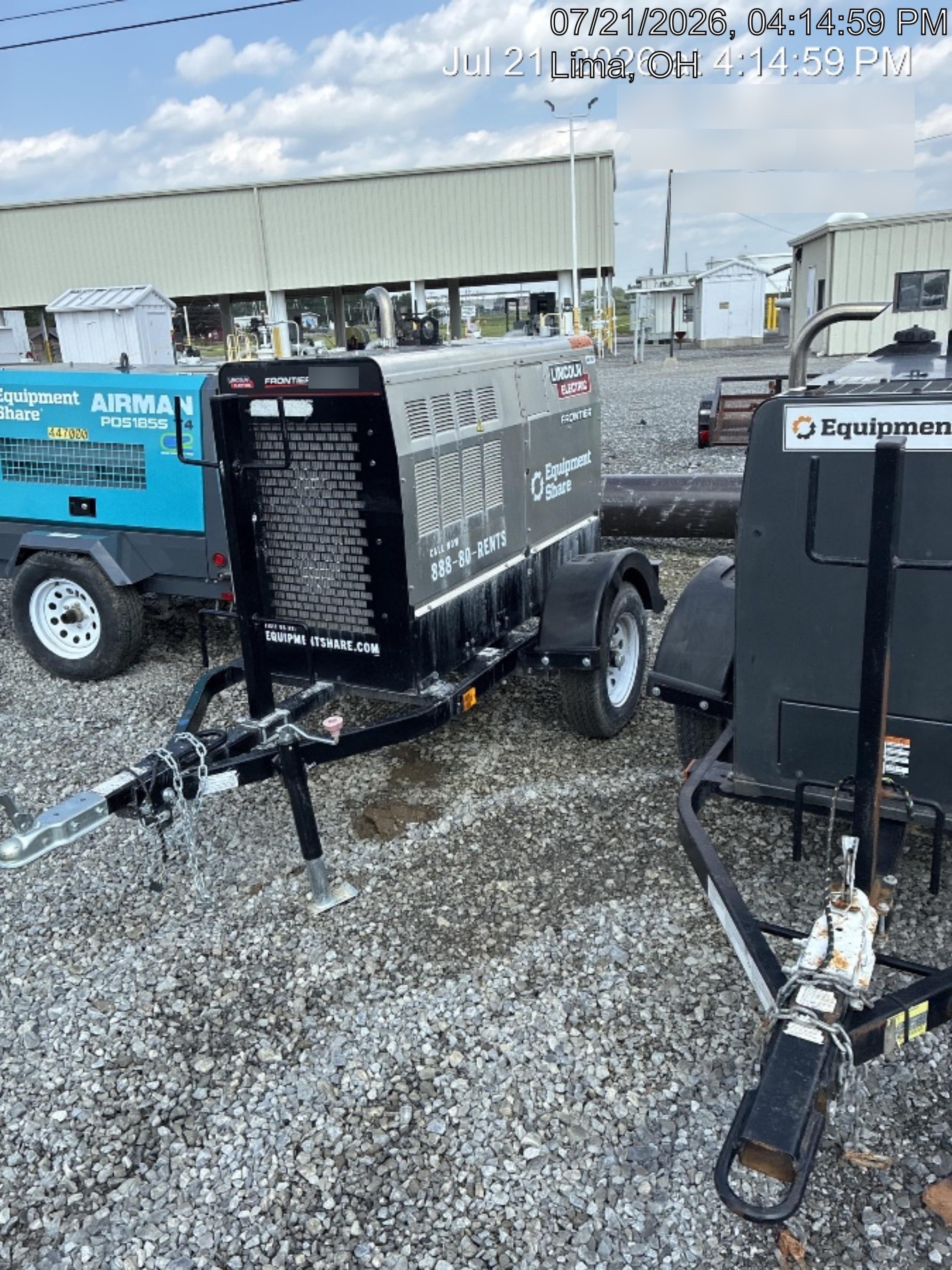 2024 Lincoln Electric Dual Maverick 200/200X Ready Pak 3, Includes Trailer, Cable Rack, Fender Light Kit K4382-1-RP3