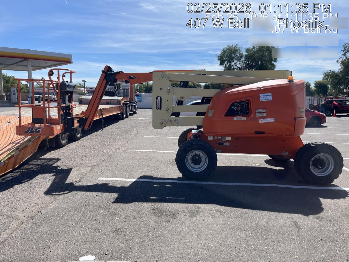 2019 JLG 450AJ Deutz Diesel Engine, Hi Flotation Tires, Welder-Ready Package, Rotating Beacon