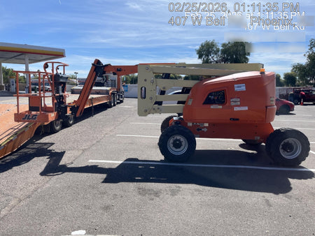 2019 JLG 450AJ Deutz Diesel Engine, Hi Flotation Tires, Welder-Ready Package, Rotating Beacon