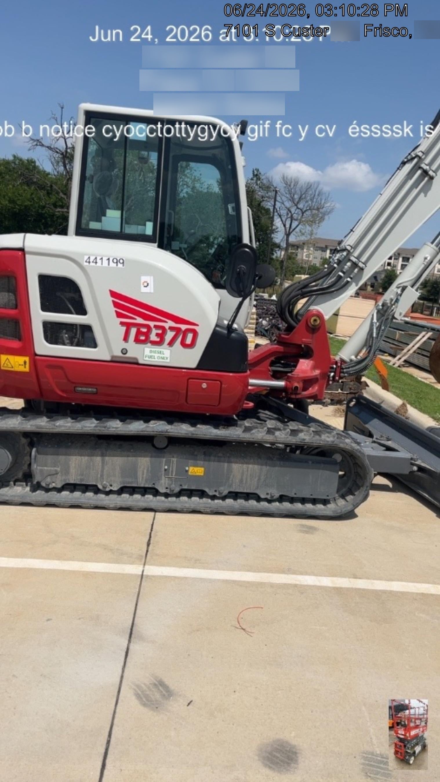 2024 TAKEUCHI TB370CR