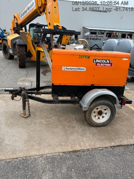 2022 Lincoln Electric LE400 Kubota V1505, Trlr, Cable Rack, Light Kit, ES Decals, T3