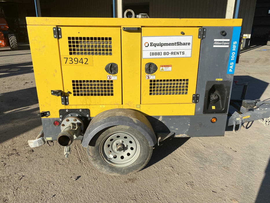 2020 ATLAS COPCO PAS 100 HF CS Enclosed