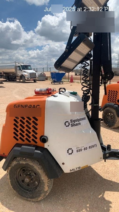 2023 Generac MLT2 Diesel, Flex Switch 120V Input, Powerzone Controller, (4) 320W LED Lights, 4kW Generator, 39.9 Gal Fuel Tank, 2" Ball, T3