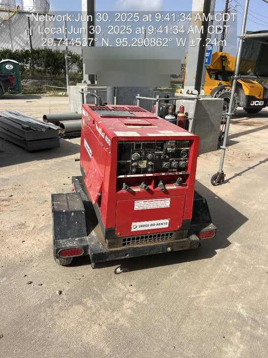 2022 Shindaiwa DGW400MDL Kubota D902 Engine, 23 HP, Dual Op Welder, Wire, Arc, Droop Stick, Tig, and CC Stick Functionality, Simulphase, 3 Phase and 1 Phase Gen Output, Single Axle NB Trlr, Slr Trckl Chrg 12V 12W, Fire Ext