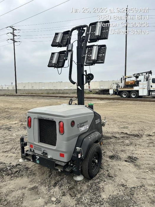 2024 Wacker Neuson LTT4 Diesel, Kohler KDW702, Deep Sea Controller, Auto Start, LED 320W, Bypass Outlet, T3