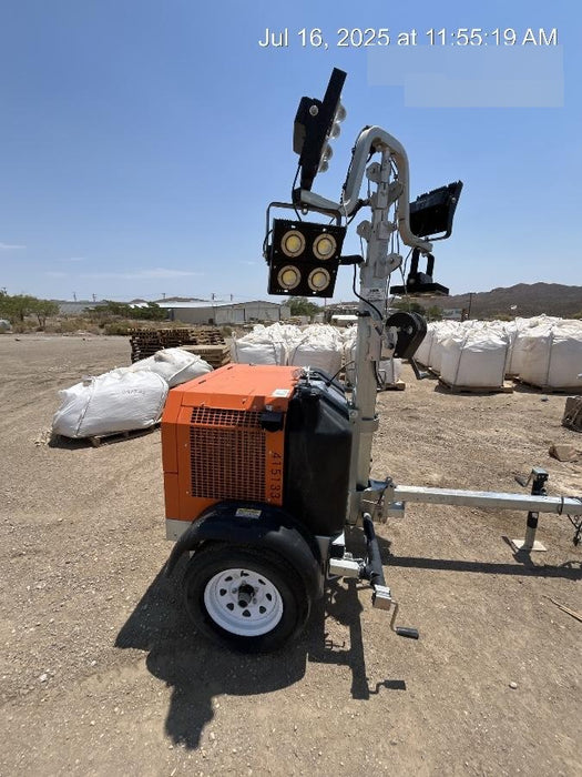 2024 Wanco WLTT-4MM4K Diesel, Deep Sea Controller, Shore Power Plug, Auto Start, (4) 350W LED Floodlights, 4kW Generator, 60 Gal Fuel Tank, 2" Ball, T3