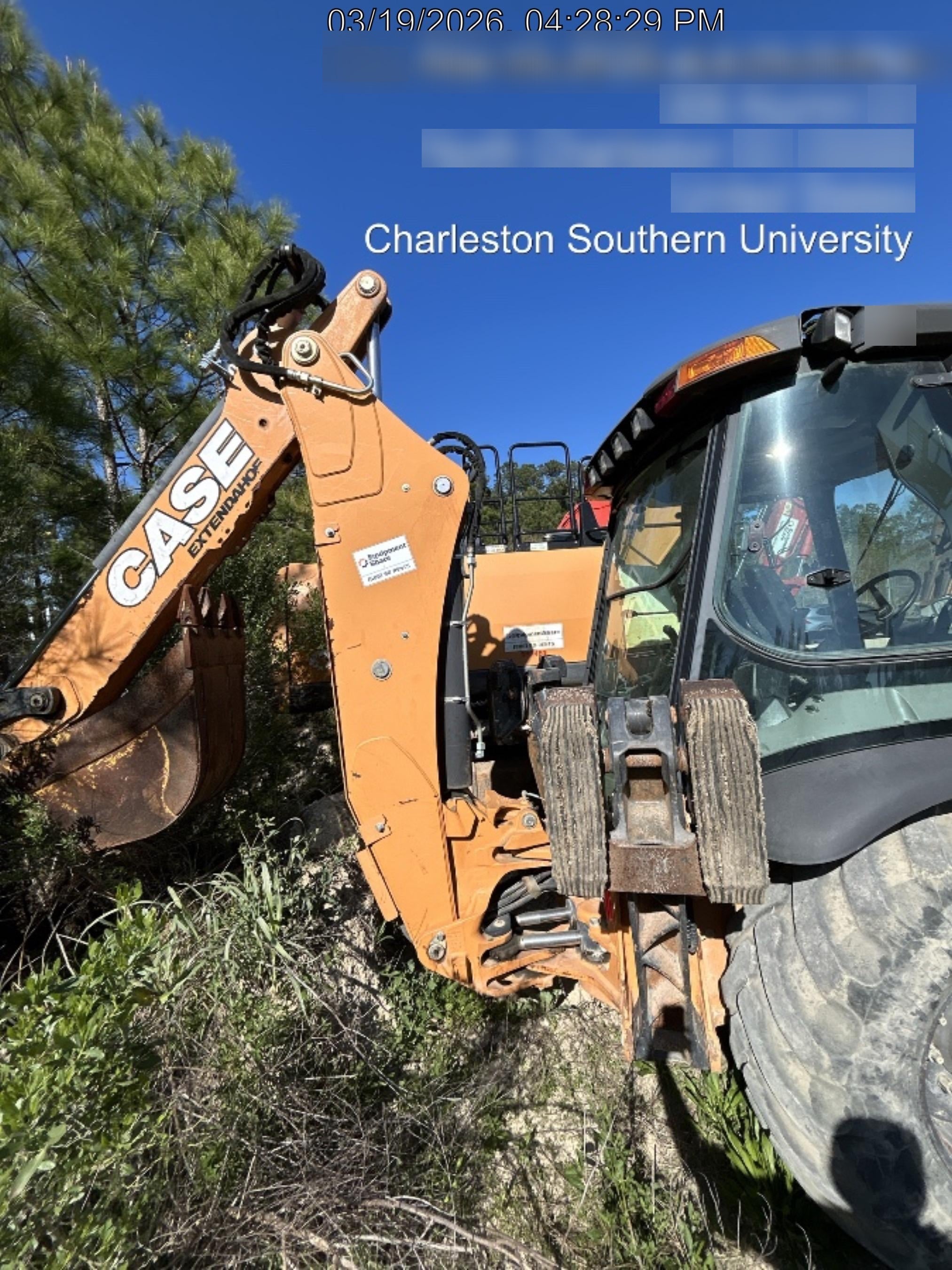 2020 Case 580N EP - Extendable Backhoe Cab/Heat/Air, 4WD, Extendable Stick, Pilot Controls, 2 Way Hydraulics, Ride Control, TAG Manual QC