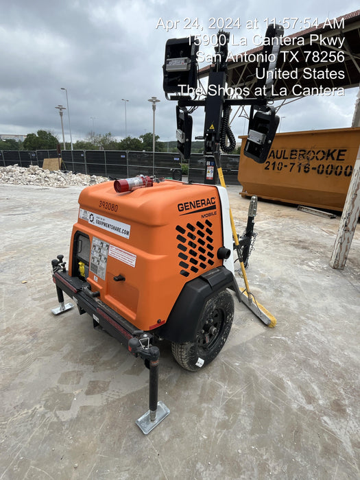 2024 Generac MLT2 Diesel, Flex Switch 120V Input, Powerzone Controller, 
(4) 320W LED Lights, 4kW Generator, 39.9 Gal Fuel Tank, 2" Ball, T3