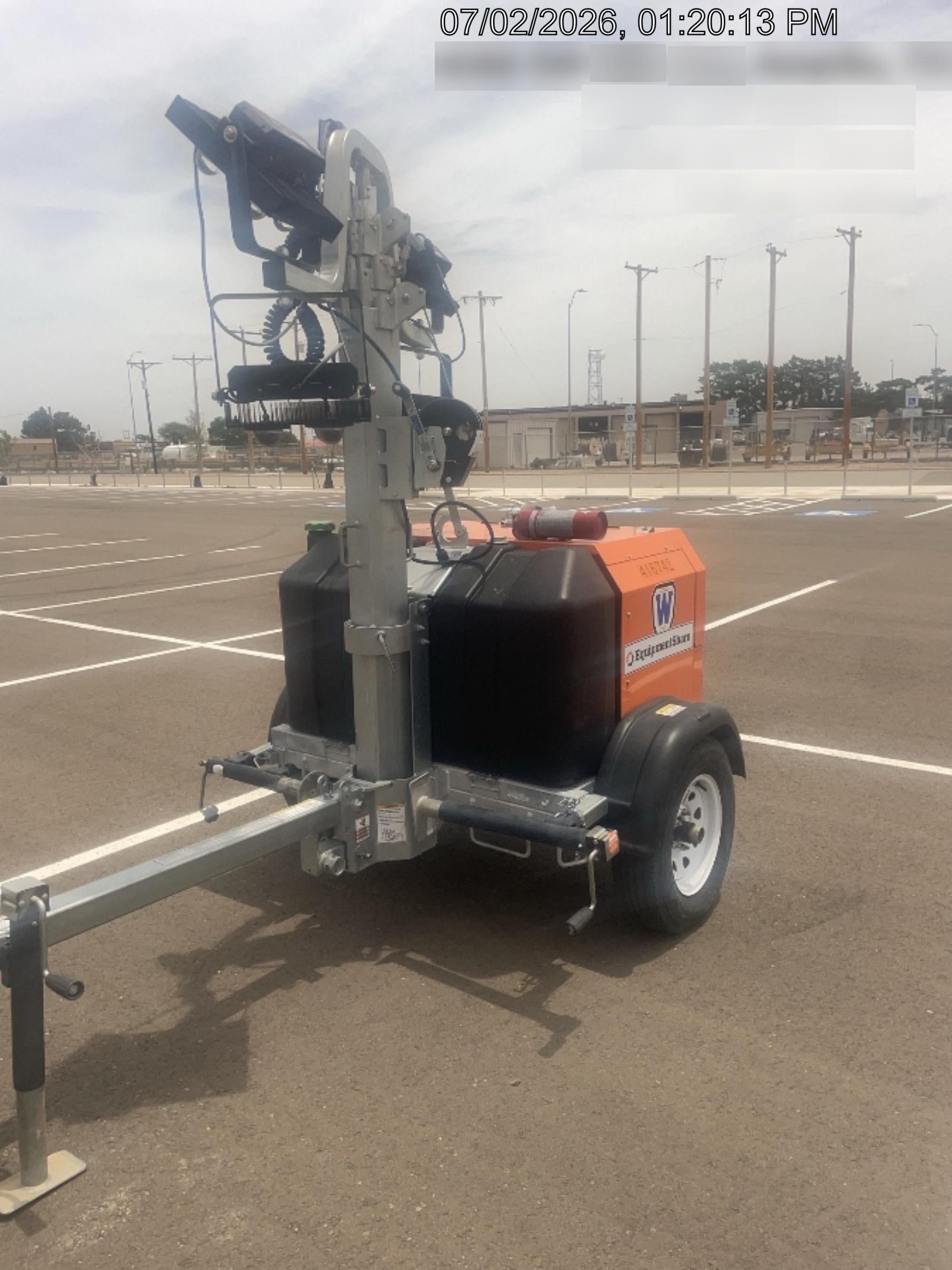 2024 Wanco WLTT-4MM4K Diesel, Deep Sea Controller, Shore Power Plug, Auto Start, (4) 350W LED Floodlights, 4kW Generator, 60 Gal Fuel Tank, 2" Ball, T3
