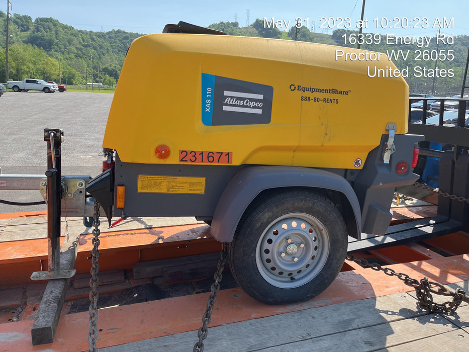2022 ATLAS COPCO XAS 110