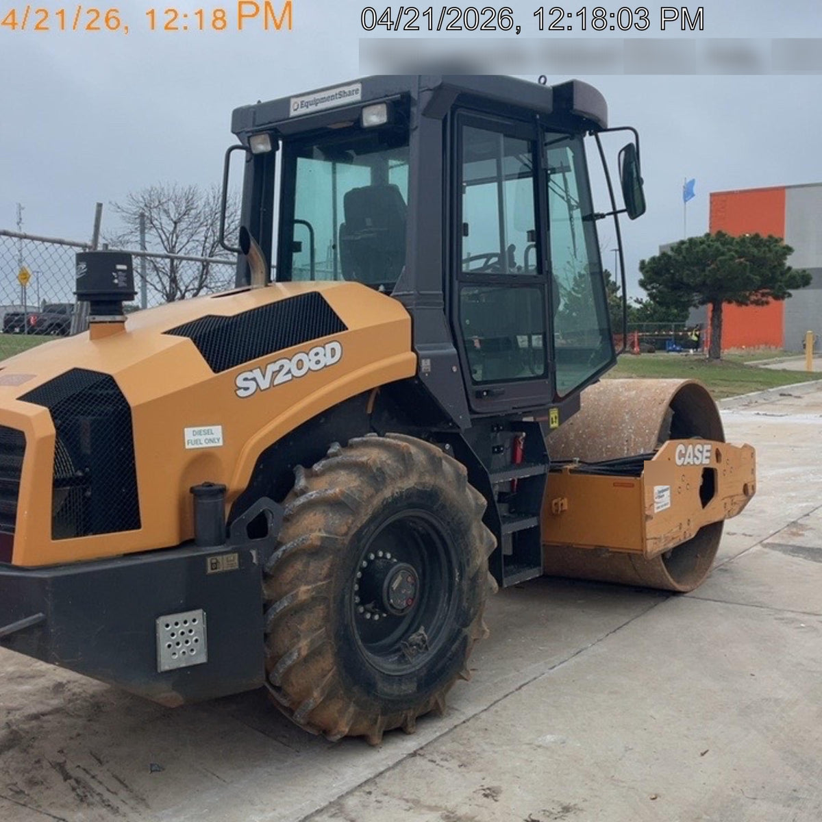 2020 CASE SV208D
