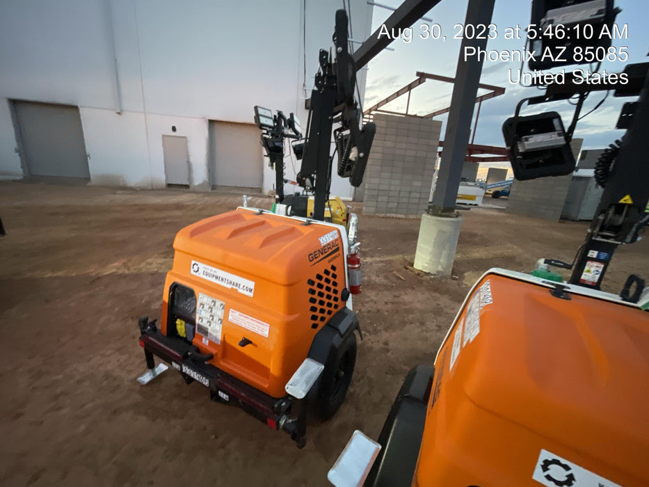 2023 Generac MLT2 Diesel, Flex Switch 120V Input, Powerzone Controller, (4) 320W LED Lights, 4kW Generator, 39.9 Gal Fuel Tank, 2" Ball, T3