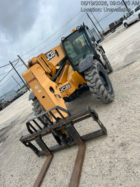 2020 JCB 509-42 Cab/Heat/Air, Solid Tires, Work Lights, Beacon, Aux Hydraulics, Back up Alarm, Lifting Eye, ES Decals