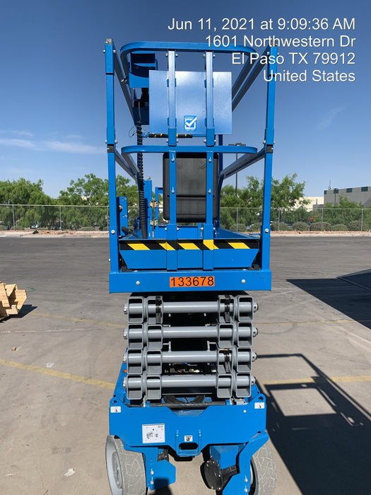 2021 Genie GS-3232 Electric Drive, NM Sld Tires, Bcn, EST