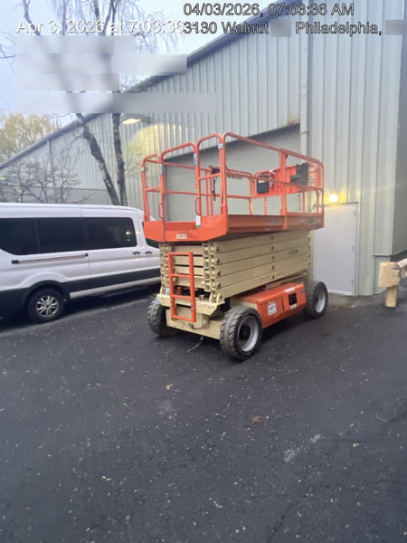 2019 JLG 4069LE Solid Non Marking Tires, Rotating Beacon
