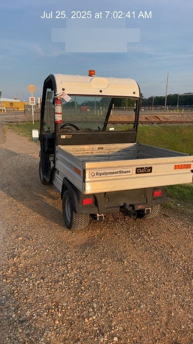 2020 Club Car CA500E Canopy, NM Tires, 48-volt Electric Drive System w/ 500 amp Motor Controller