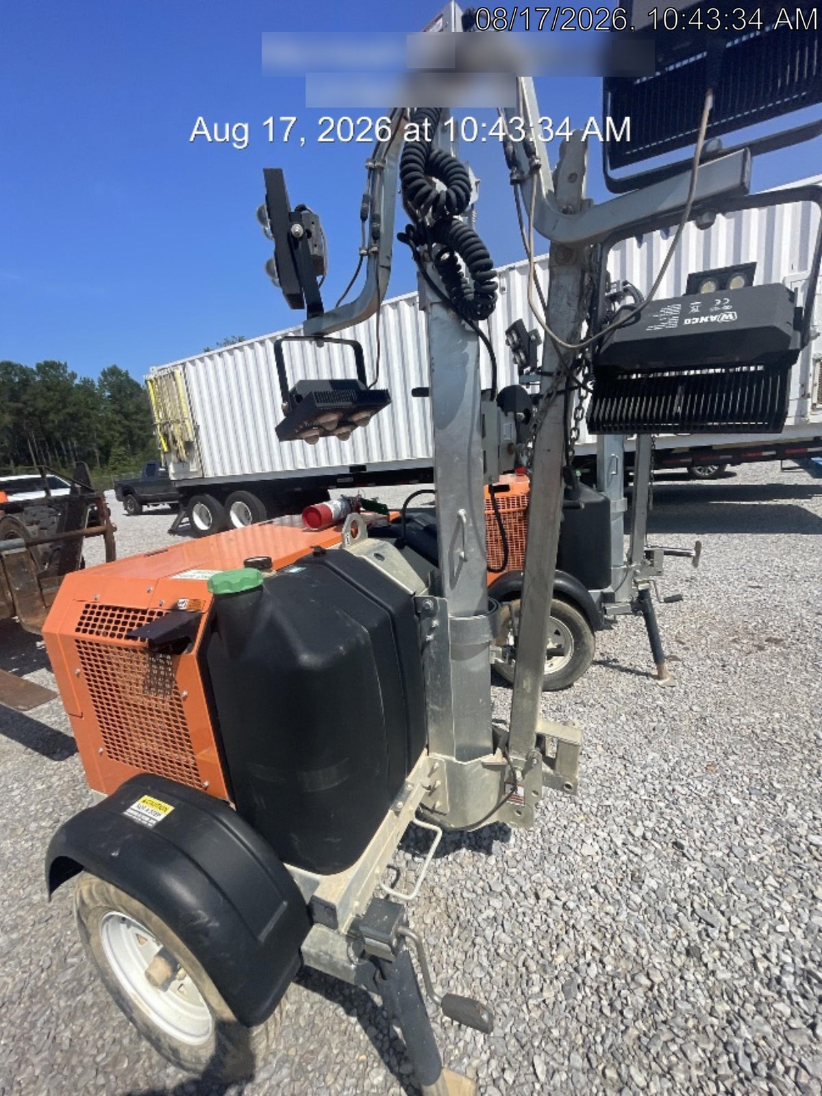 2023 Wanco WLTT-4MM4K Diesel, Deep Sea Controller, Shore Power Plug, Auto Start, (4) 350W LED Floodlights, 4kW Generator, 60 Gal Fuel Tank, 2" Ball, T3
