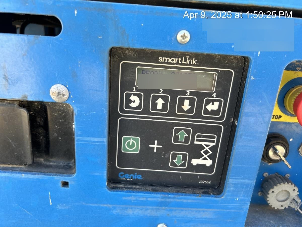 2019 Genie GS-1930 Fixed Rails with Chain Entry