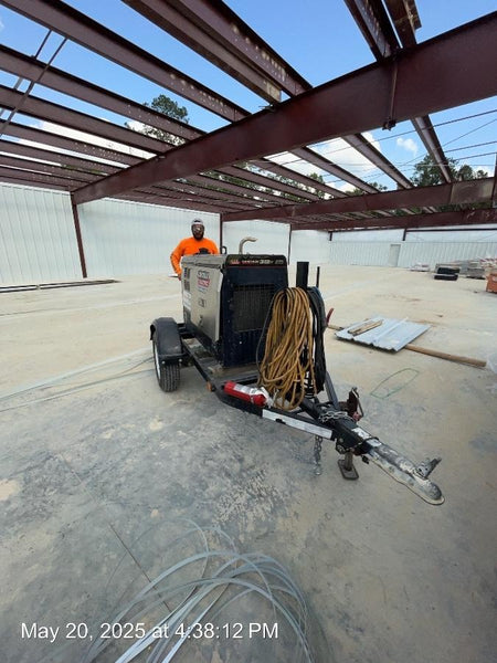2018 Lincoln Electric Vantage 322 Lincoln Vantage 322 Welder Ready Pak 3 - Vantage 322, Trailer, Fender and light kit, Cable rack