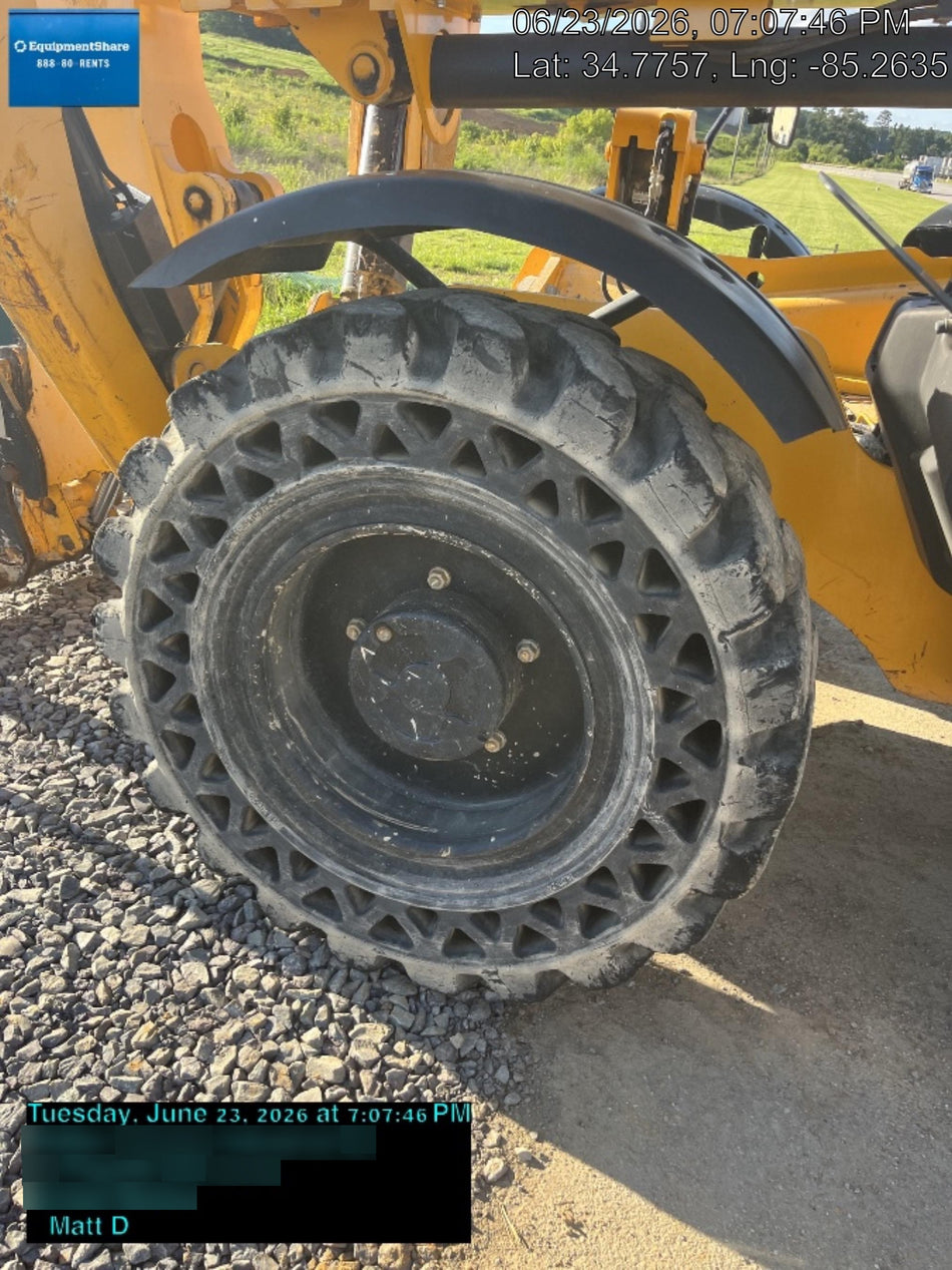 2019 JCB 510-56 Canopy, 74 HP, Solid Tires, STD Worklight, Beacon, Aux Hydraulics, Lifting Eye, Back up Alarm w/66" Carriage/60" Forks