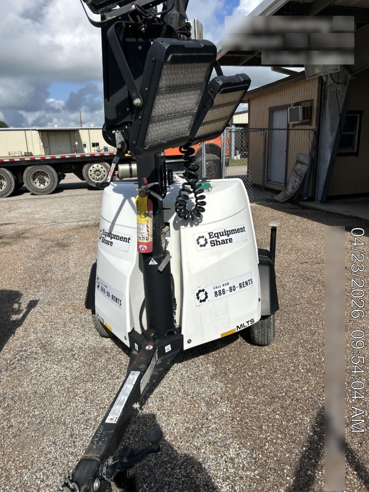 2024 Generac MLT2 Diesel, Flex Switch 120V Input, Powerzone Controller, 
(4) 320W LED Lights, 4kW Generator, 39.9 Gal Fuel Tank, 2" Ball, T3