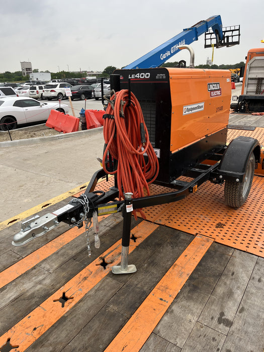 2022 Lincoln Electric LE400 Kubota V1505, Trlr, Cable Rack, Light Kit, ES Decals, T3