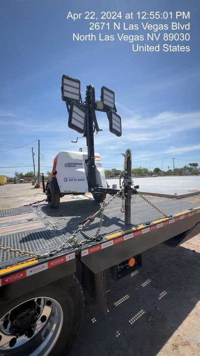 2023 Generac MLT2 Diesel, Flex Switch 120V Input, Powerzone Controller, 
(4) 320W LED Lights, 4kW Generator, 39.9 Gal Fuel Tank, 2" Ball, T3