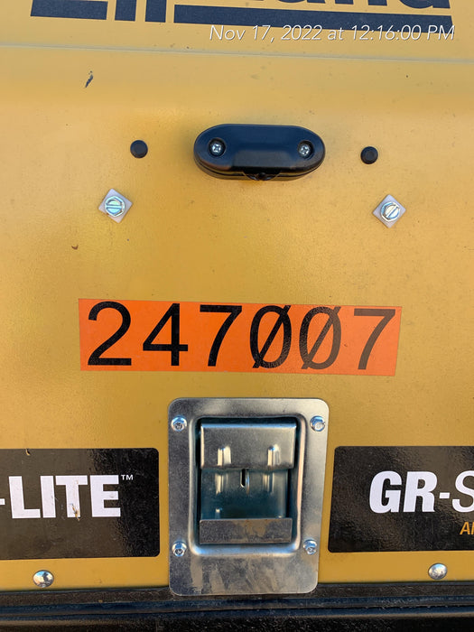 2022 Allmand NLV3GR (4) LED Light Fixture 350W, 23' Vertical Mast, 3kW Prime, Towable, ES Decals, T3