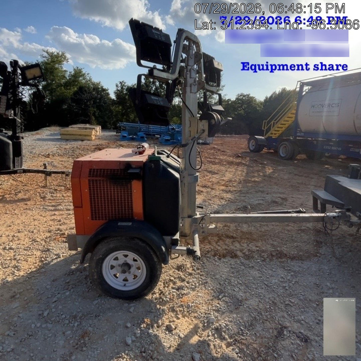 2024 Wanco WLTT-4MM4K Diesel, Deep Sea Controller, Shore Power Plug, Auto Start, (4) 350W LED Floodlights, 4kW Generator, 60 Gal Fuel Tank, 2" Ball, T3