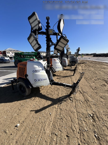 2023 Generac MLT2 Diesel, Flex Switch 120V Input, Powerzone Controller, (4) 320W LED Lights, 4kW Generator, 39.9 Gal Fuel Tank, 2" Ball, T3