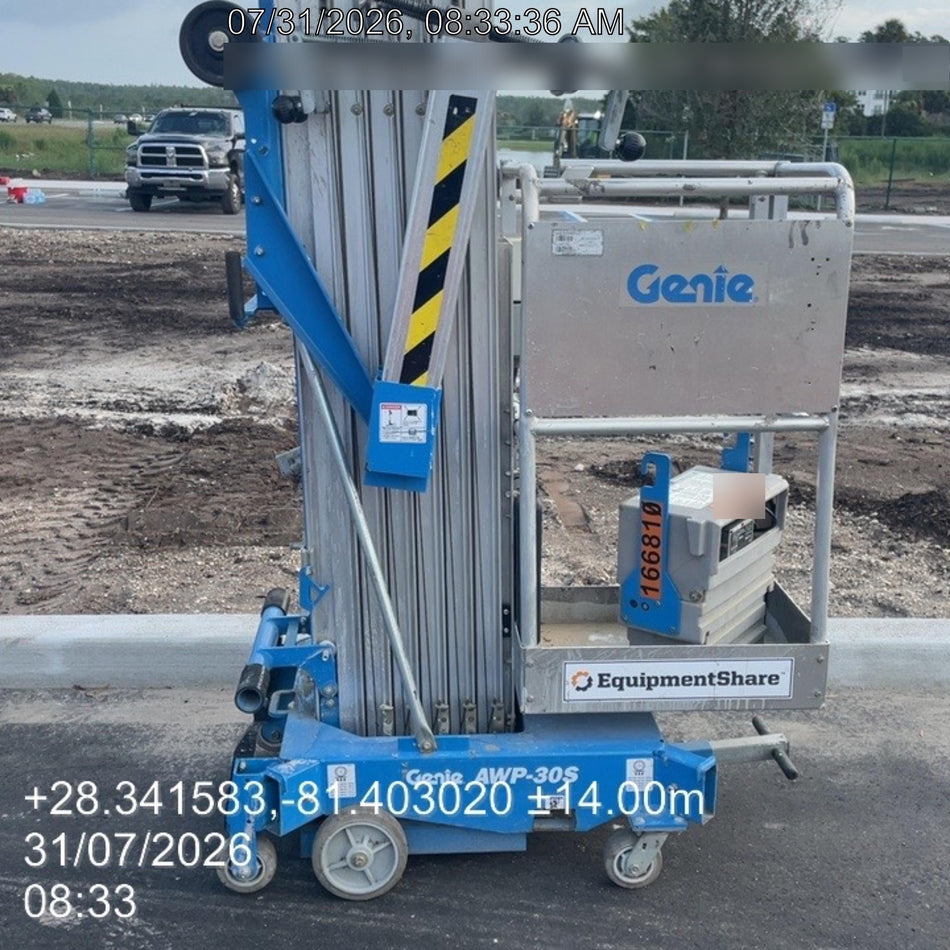 2021 GENIE AWP-30S DC