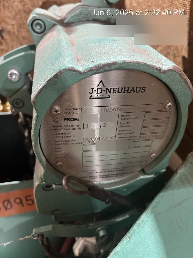 2025 JD NEUHAUS PROFI 1TI/2TI