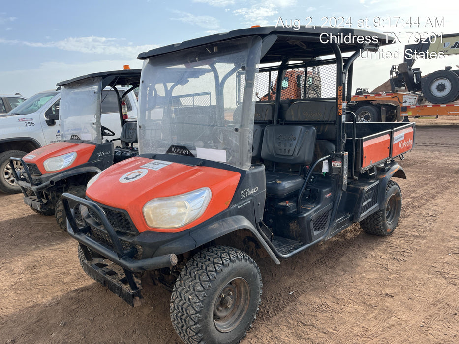 2024 Kubota RTV-X1140W-H 4WD, LED Strobe, Windshield Acrylic Clear, Plastic Canopy, Wire Harness Kit, Backup Alarm