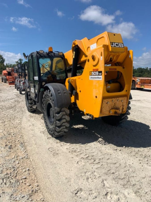 2020 JCB 509-42 Cab/Heat/Air, Solid Tires, Work Lights, Beacon, Aux Hydraulics, Back up Alarm, Lifting Eye, ES Decals